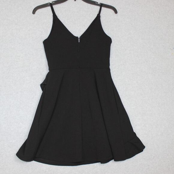 Speechless Womens Black Fit & Flare Strap Dress Size Small - Picture 3 of 7